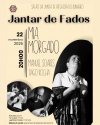 Jantar de Fados ACB sbado 22 novembro 2025 pelas 20 horas